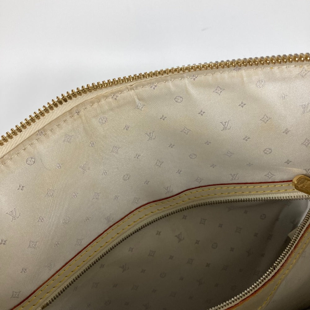 LOUIS VUITTON Handbag M91874 Suhari leather white Suhari LockitMM Women Used Authentic