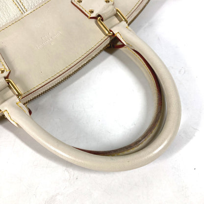 LOUIS VUITTON Handbag M91874 Suhari leather white Suhari LockitMM Women Used Authentic
