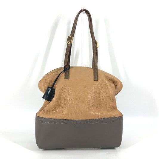 FENDI Shoulder Bag 8MN232 leather beige By color Celeria