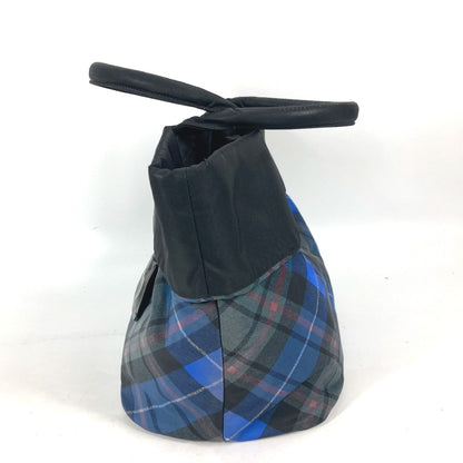 PRADA Shoulder Bag Nylon black check Bag