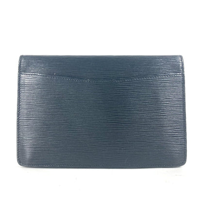 LOUIS VUITTON Clutch bag M52662 Epi Leather black Epi Montaigne 23