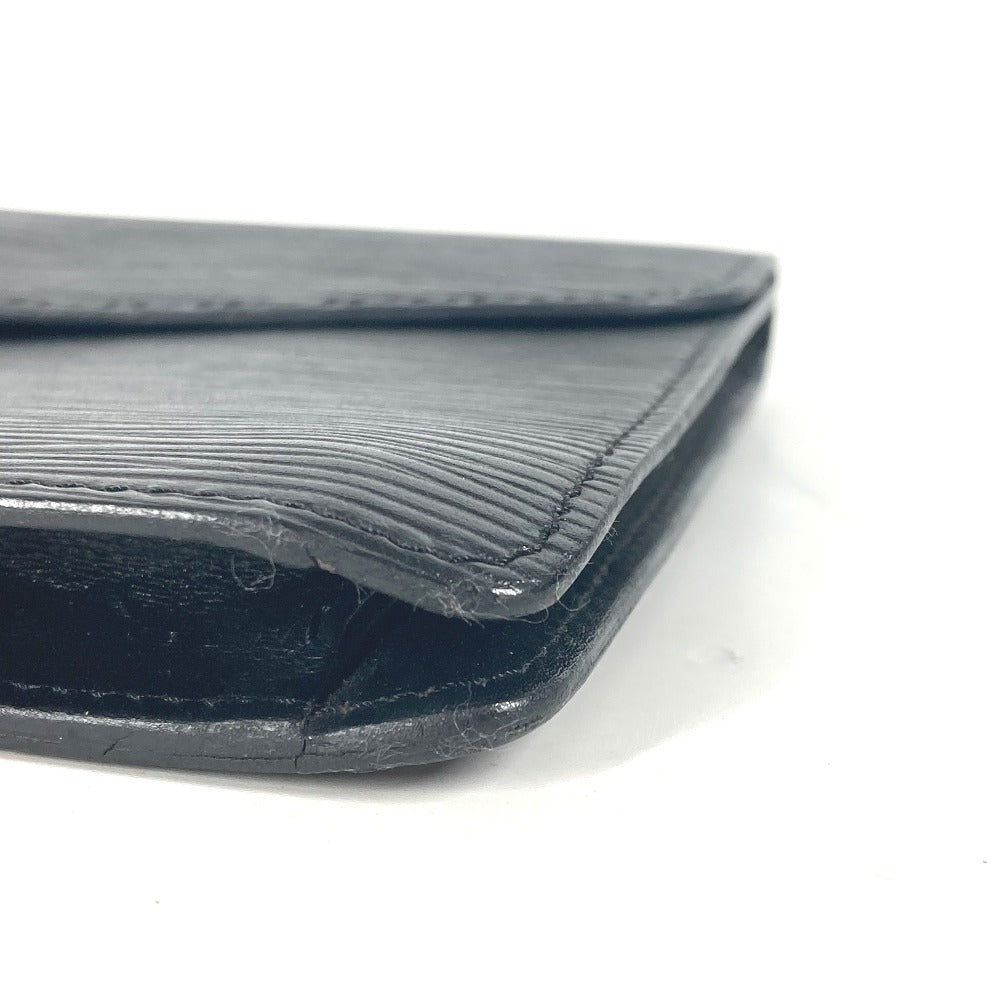 LOUIS VUITTON Clutch bag M52662 Epi Leather black Epi Montaigne 23