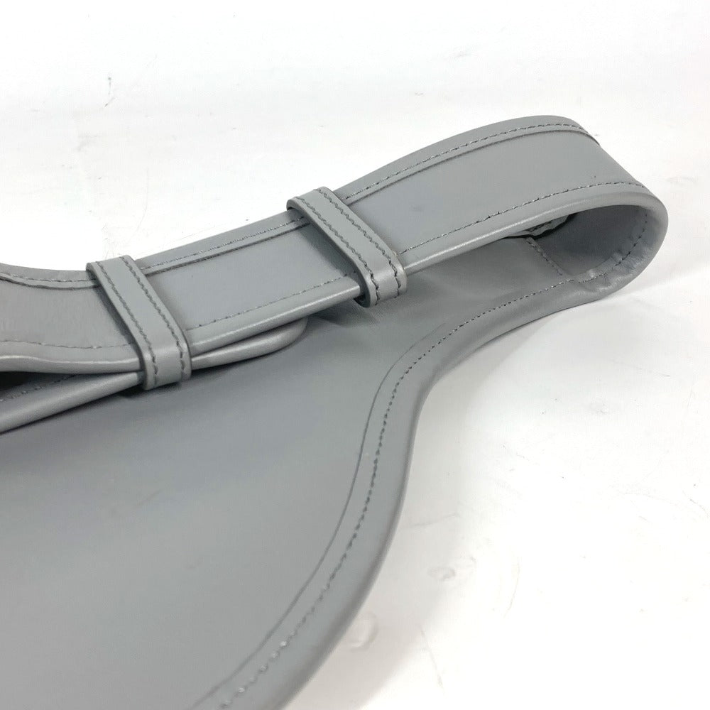 BURBERRY Sling bag leather gray logo