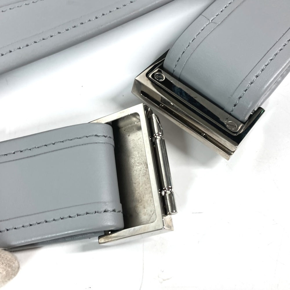 BURBERRY Sling bag leather gray logo