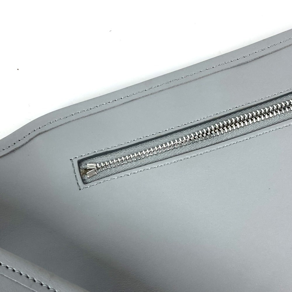 BURBERRY Sling bag leather gray logo