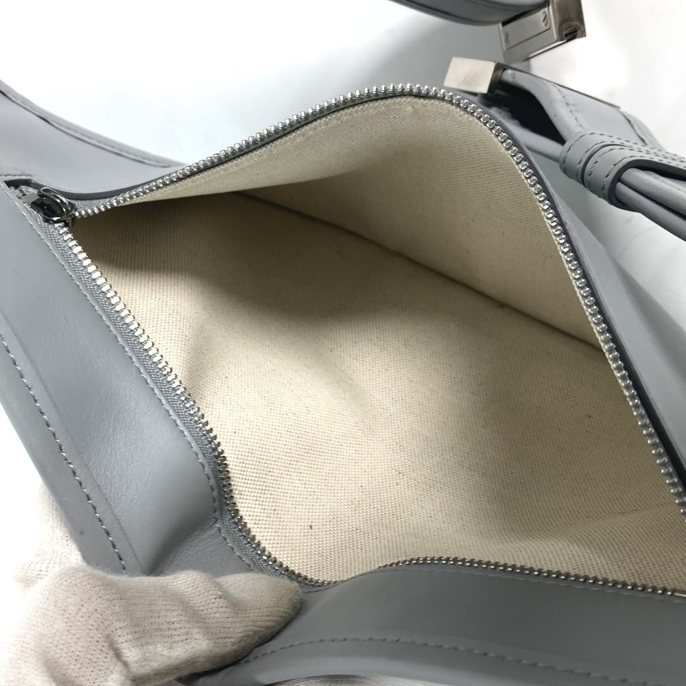BURBERRY Sling bag leather gray logo