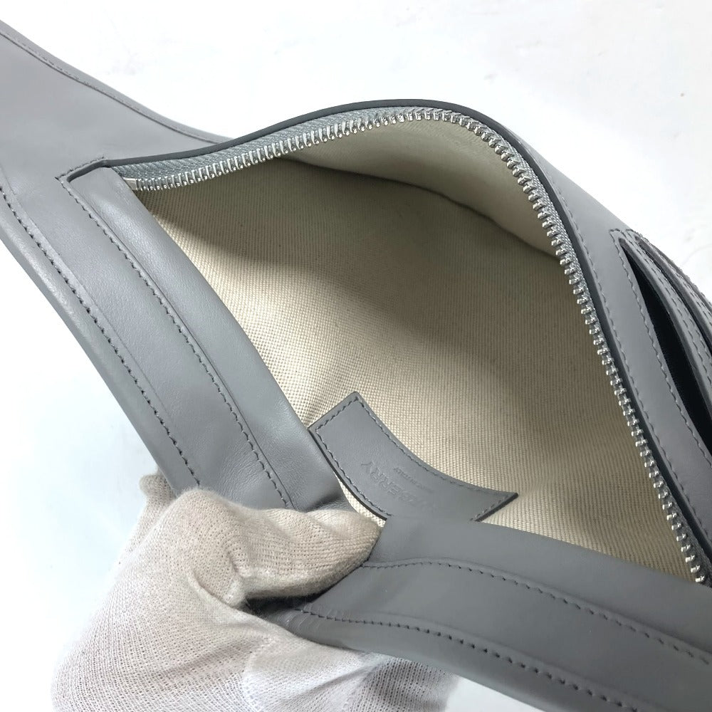 BURBERRY Sling bag leather gray logo