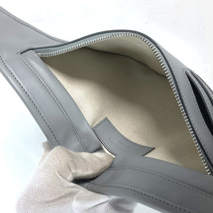 BURBERRY Sling bag leather gray logo