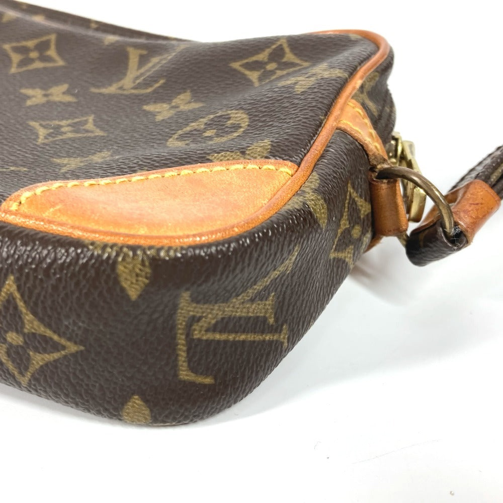 LOUIS VUITTON business bag M51827 Monogram canvas Brown Monogram Marly Dragonne PM