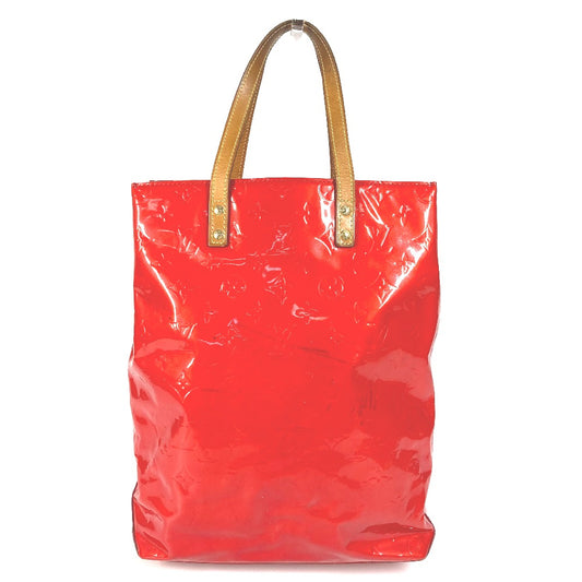 LOUIS VUITTON Shoulder Bag M91086 Monogram Vernis Red Monogram Vernis Reed MM