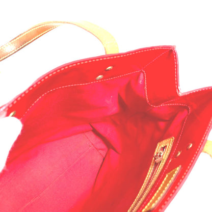 LOUIS VUITTON Shoulder Bag M91086 Monogram Vernis Red Monogram Vernis Reed MM