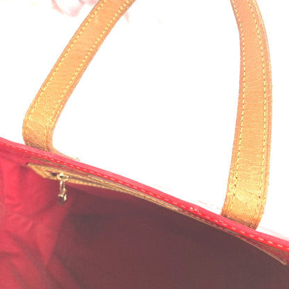 LOUIS VUITTON Shoulder Bag M91086 Monogram Vernis Red Monogram Vernis Reed MM
