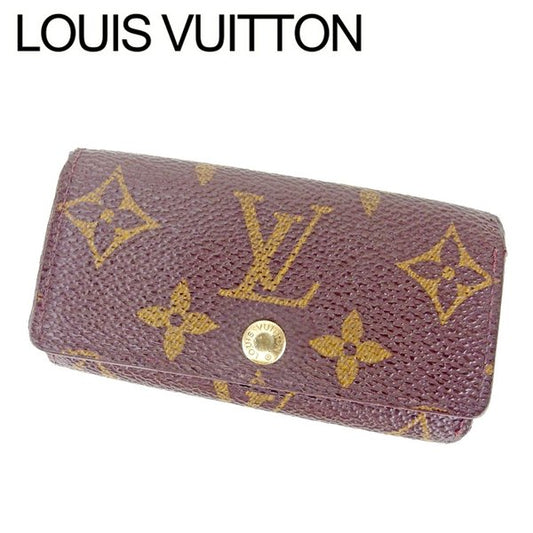 LOUIS VUITTON Key case Key holder M62631 Brown Multicles4