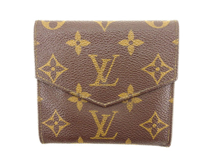 LOUIS VUITTON Bifold Wallet M61660 Brown beige Portonebi (old type)