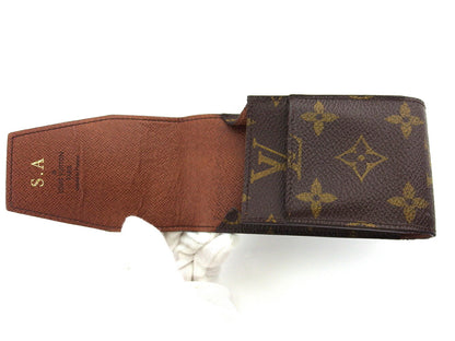 LOUIS VUITTON Cigarette case M63024 Brown beige Etui cigarette