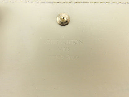 LOUIS VUITTON Key case Key holder Yellow Beige Gold Multicles4