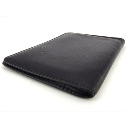 LOUIS VUITTON Pass case M63202 black Porto 2 Cult Vertical