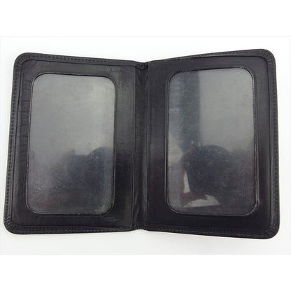 LOUIS VUITTON Pass case M63202 black Porto 2 Cult Vertical