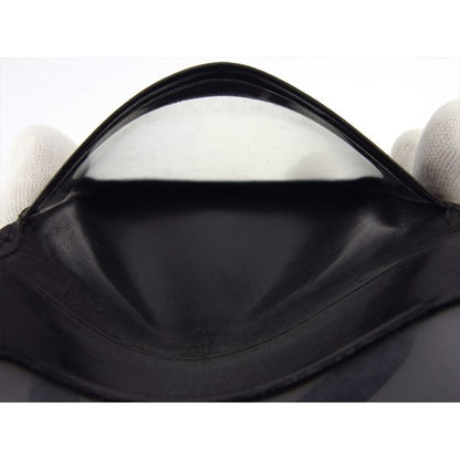 LOUIS VUITTON Pass case M63202 black Porto 2 Cult Vertical
