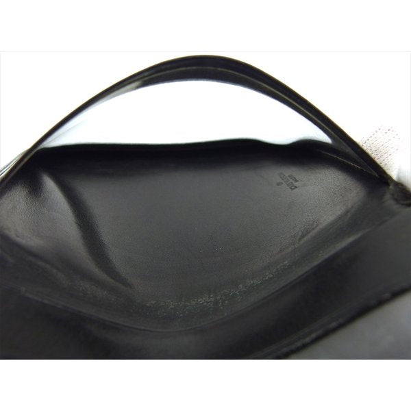LOUIS VUITTON Pass case M63202 black Porto 2 Cult Vertical