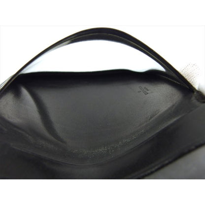 LOUIS VUITTON Pass case M63202 black Porto 2 Cult Vertical