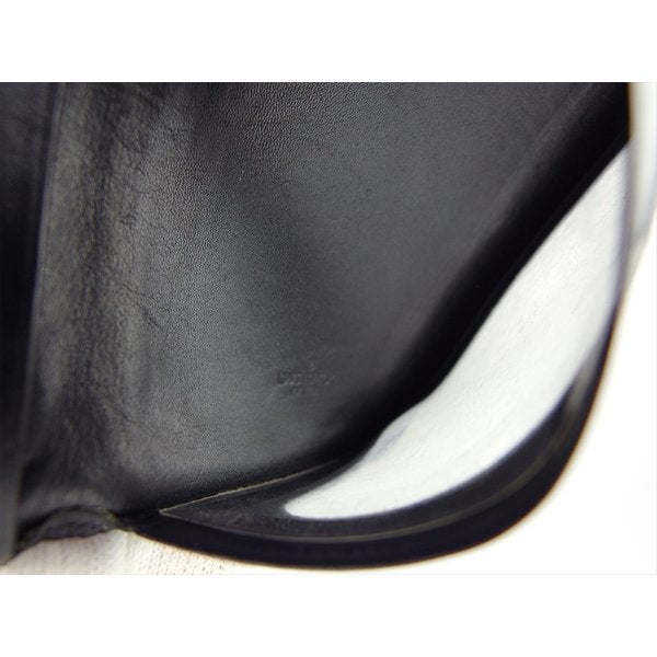 LOUIS VUITTON Pass case M63202 black Porto 2 Cult Vertical