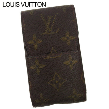 LOUIS VUITTON Cigarette case M63024 Brown beige Etui cigarette