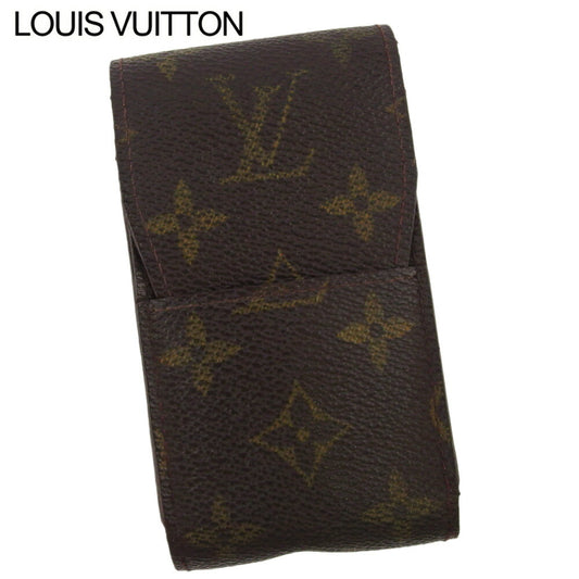 LOUIS VUITTON Cigarette case M63024 Brown beige Etui cigarette