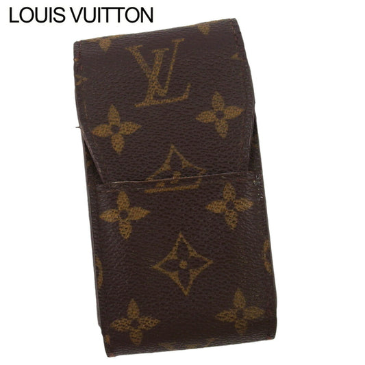 LOUIS VUITTON Cigarette case M63024 Brown beige Etui cigarette