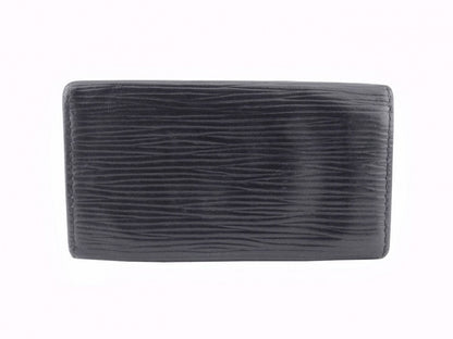 LOUIS VUITTON Key case Key holder M63822 Black gold Multicles4