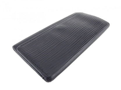 LOUIS VUITTON Key case Key holder M63822 Black gold Multicles4