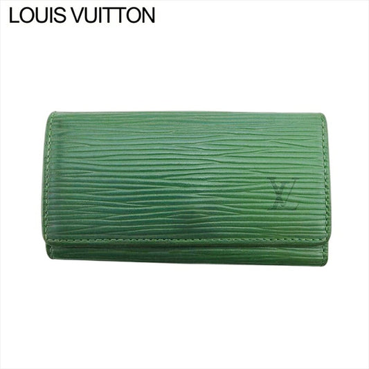 LOUIS VUITTON Key case Key holder M63824 Borneo Green Multicles4