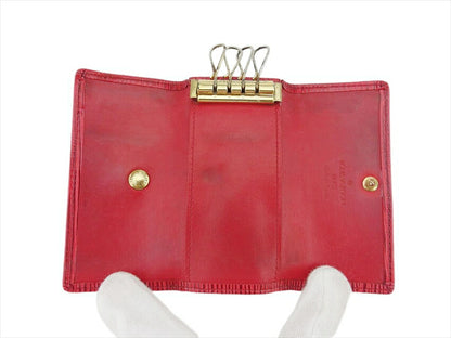 LOUIS VUITTON Key case Key holder Rouge (Red) Multicles4
