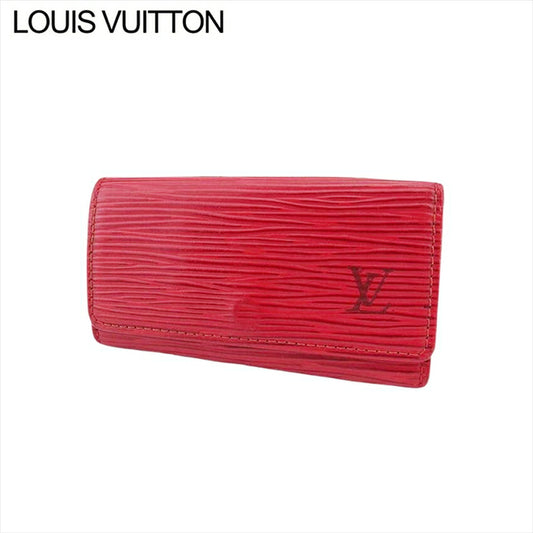 LOUIS VUITTON Key case Key holder M63827 Castilian red Multicles4