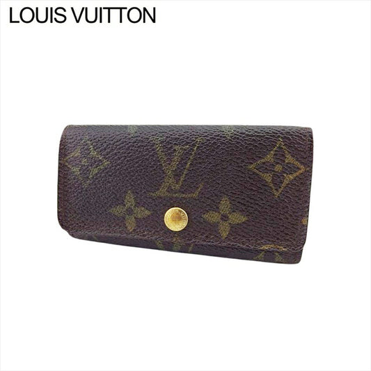 LOUIS VUITTON Key case Key holder M62631 Brown Multicles4