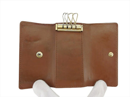 LOUIS VUITTON Key case Key holder M91358 Bronze (brown) Multicles4