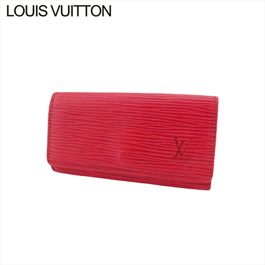 LOUIS VUITTON Key case Key holder M63827 Castilian red Multicles4