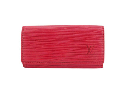 LOUIS VUITTON Key case Key holder M63827 Castilian red Multicles4