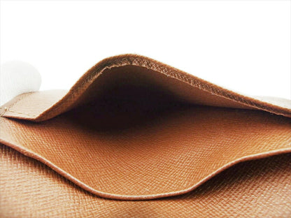LOUIS VUITTON Bifold Wallet M61663 Brown Portonevie Vienova