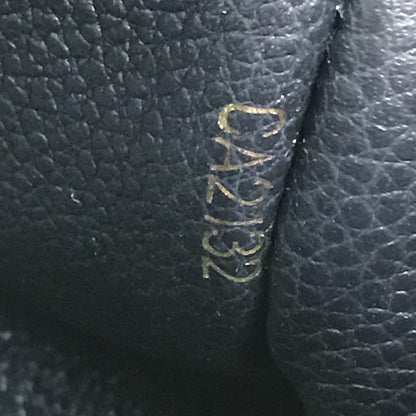 LOUIS VUITTON Long Wallet Purse M60258 Monogram Ann Platt Leather Navy Monogram Ann Platt Portefeuille Villetuoz