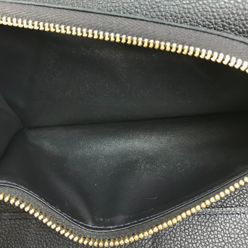 LOUIS VUITTON Long Wallet Purse M60258 Monogram Ann Platt Leather Navy Monogram Ann Platt Portefeuille Villetuoz