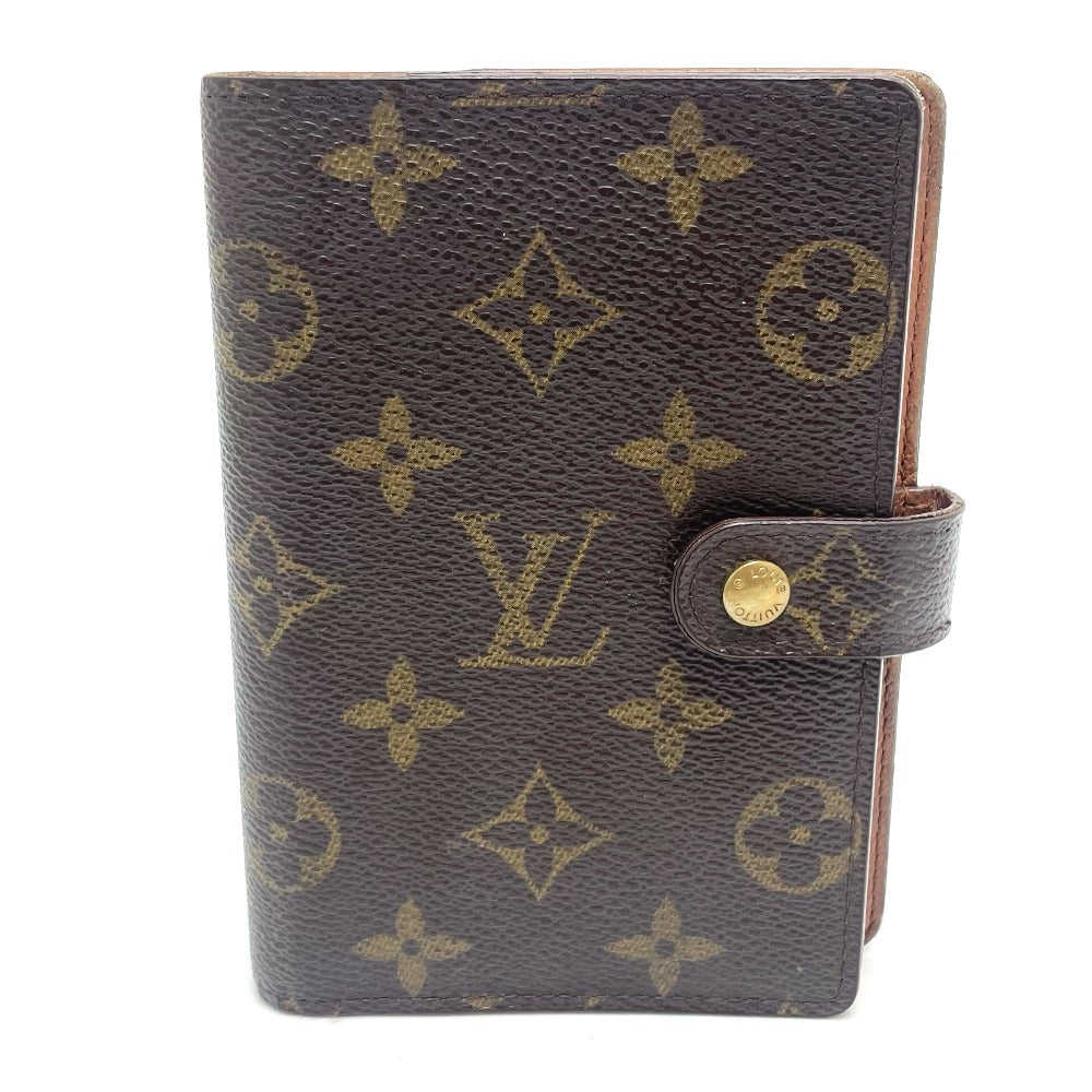 LOUIS VUITTON Notebook cover R20005 Monogram canvas Brown Monogram Agenda PM