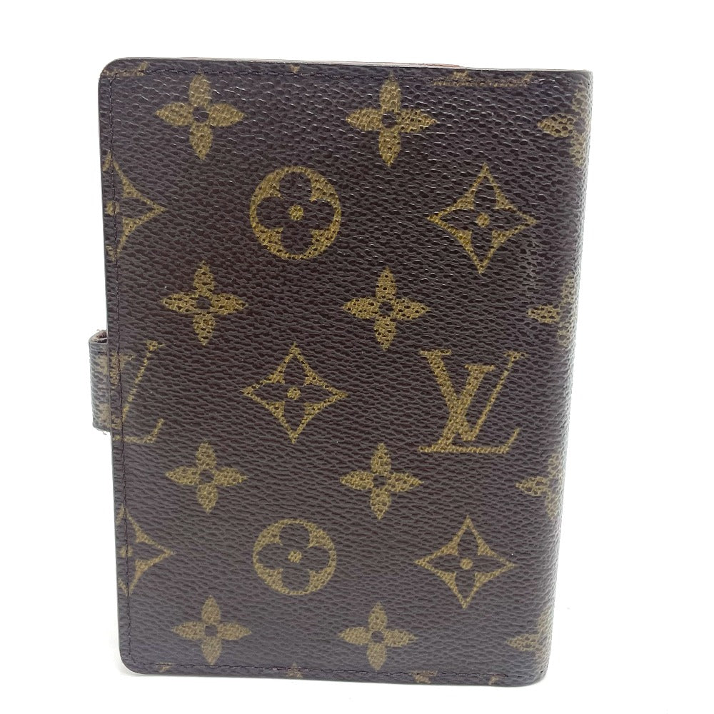 LOUIS VUITTON Notebook cover R20005 Monogram canvas Brown Monogram Agenda PM