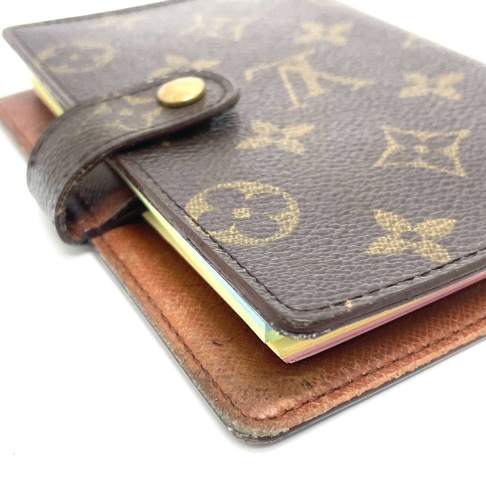 LOUIS VUITTON Notebook cover R20005 Monogram canvas Brown Monogram Agenda PM