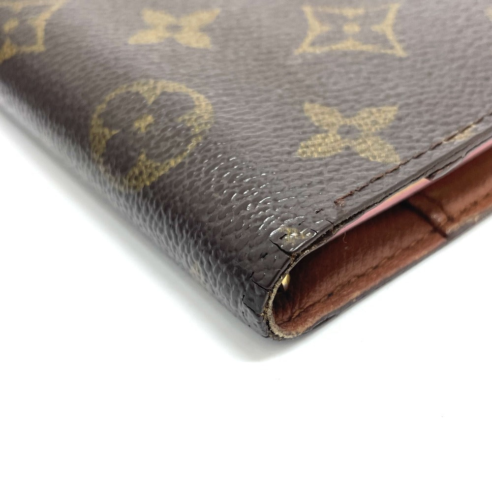 LOUIS VUITTON Notebook cover R20005 Monogram canvas Brown Monogram Agenda PM