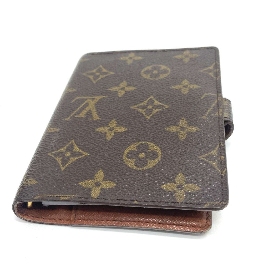 LOUIS VUITTON Notebook cover R20005 Monogram canvas Brown Monogram Agenda PM