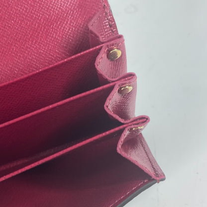 LOUIS VUITTON Card Case M61273 Monogram canvas Red Monogram Multicult Sarah