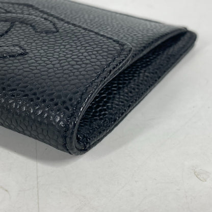 CHANEL Coin case A13233 Caviar skin black CC COCO Mark