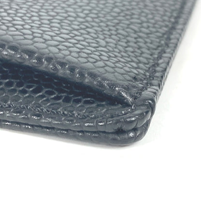 CHANEL Coin case A13233 Caviar skin black CC COCO Mark
