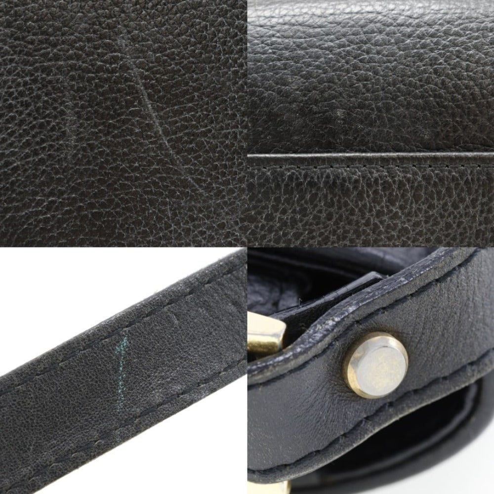 BURBERRY Shoulder Bag leather black